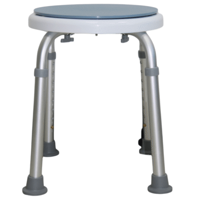Adjustable Round Rotating Bath Stool
