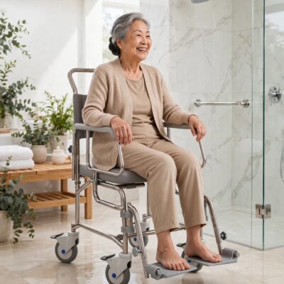 Transaqua Portable Bathing Toilet Chair