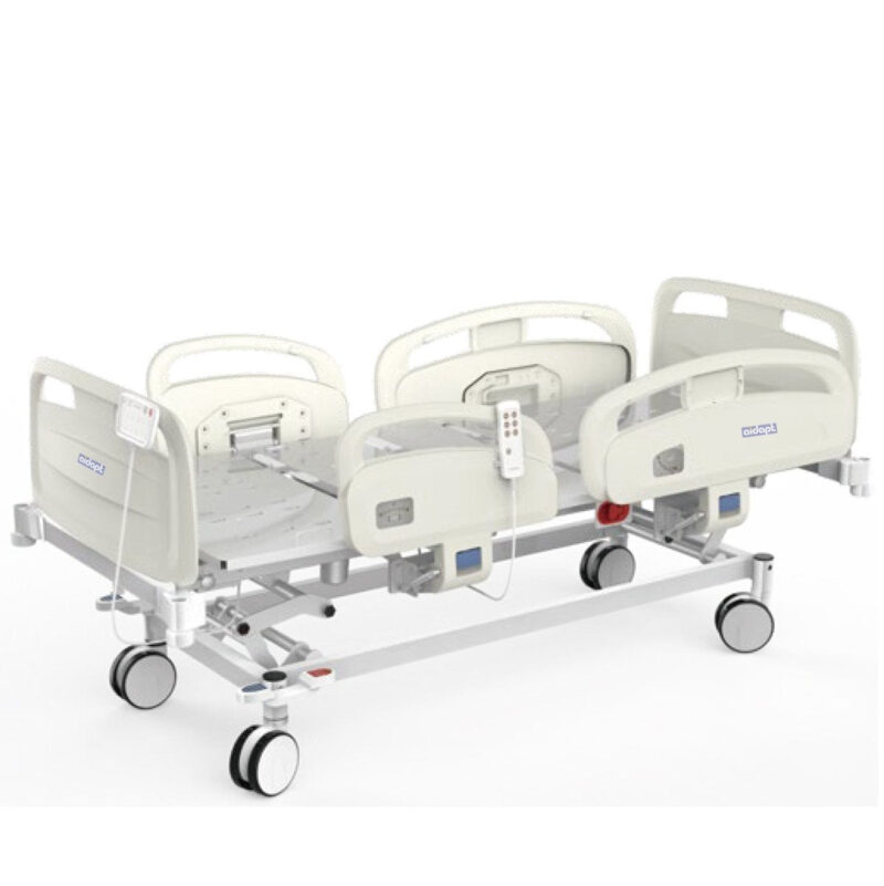 5-Function Electric Medical Bed (Segmented Side Rails)