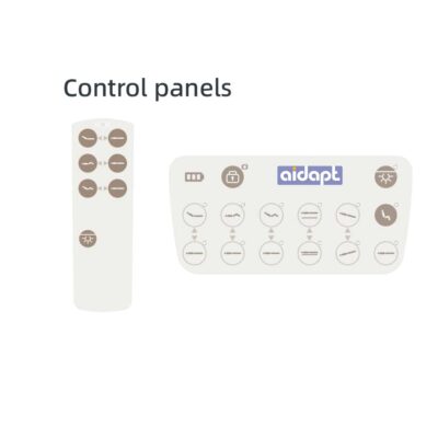5-Function Electric Medical Bed (Segmented Side Rails)