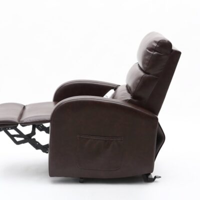 Ecclesfield Series Rise Recliner – Small Dark Brown