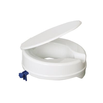 Elevated Toilet Seat 4-Inch with Lid