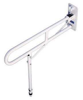 Solo Accessibility Flip-Up Folding Grab Rail with Feet