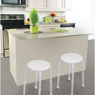 Multi-Purpose Adjustable Stool White