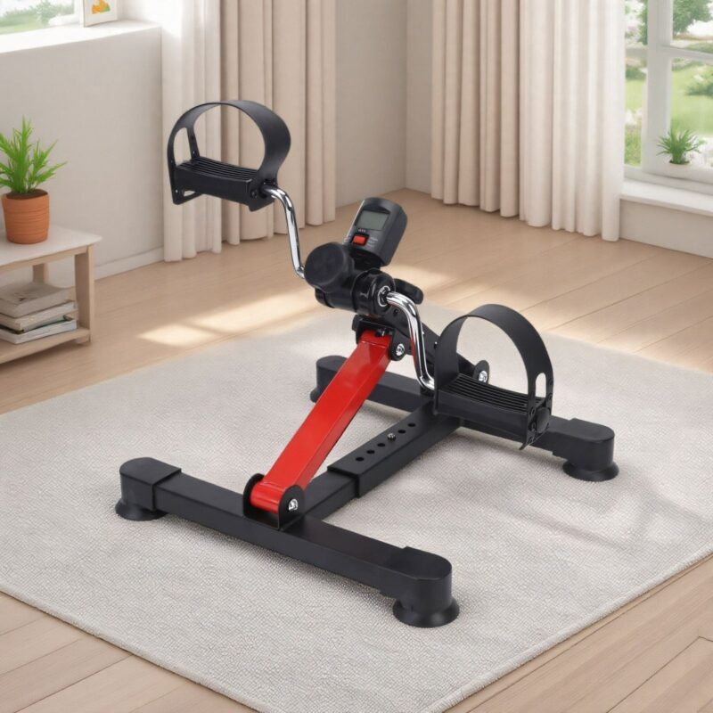 Folding Pedal Rehabilitation Bike (with Electronic Pedometer)
