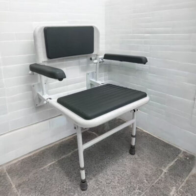 Solo Deluxe Shower Seat (With Padded Back & Seat)