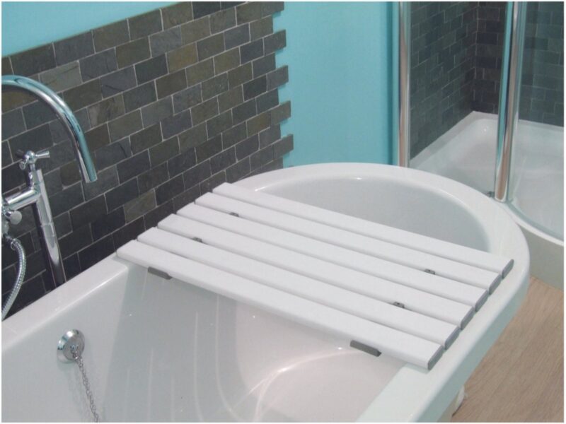 Premium Reinforced Plastic Bath Board 28 Inch
