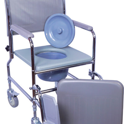 Lenham Wheeled Shower Commode Chair