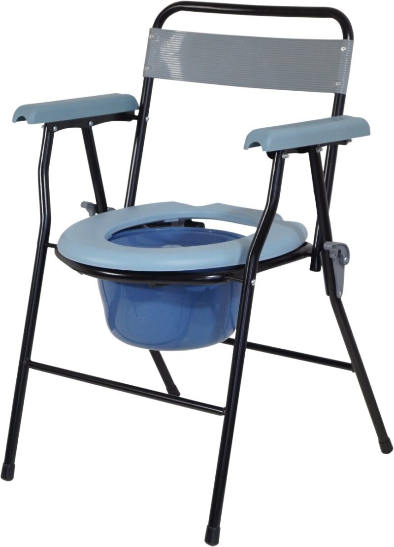 Folding Commode Chair 430mm Seat Height