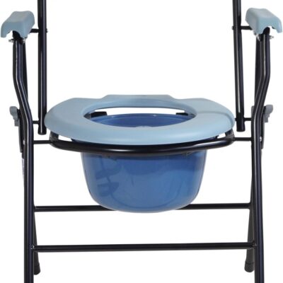 Folding Commode Chair 430mm Seat Height