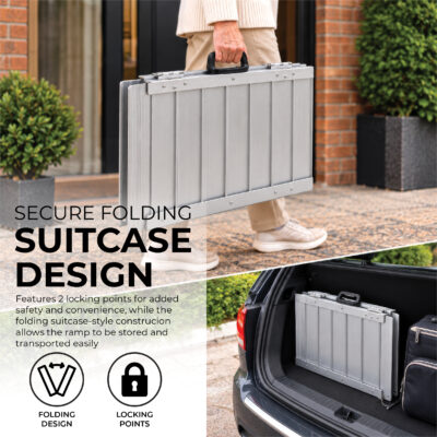 Lightweight Suitcase Ramp