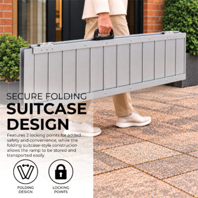 Lightweight Suitcase Ramp