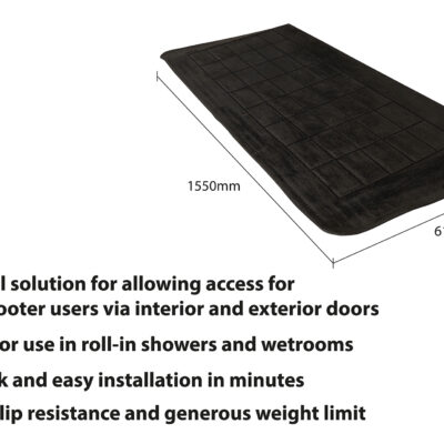 Easy Edge Threshold Rubber Ramp