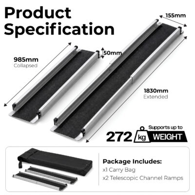 Telescopic Channel Ramps