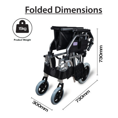 The York Attendant Propelled Transit Chair
