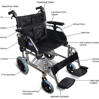 The York Attendant Propelled Transit Chair