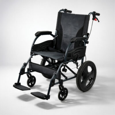 Deluxe Aluminium Attendant Propelled Wheelchair