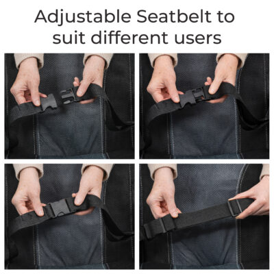 Deluxe Aluminium Attendant Propelled Wheelchair
