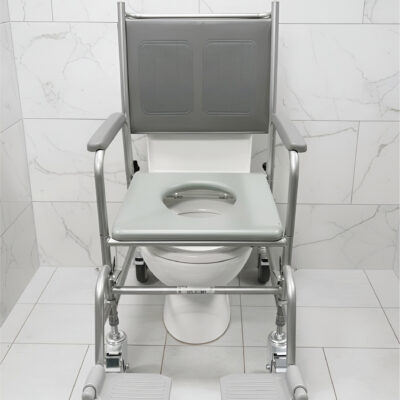 Height Adjustable Mobile Commode