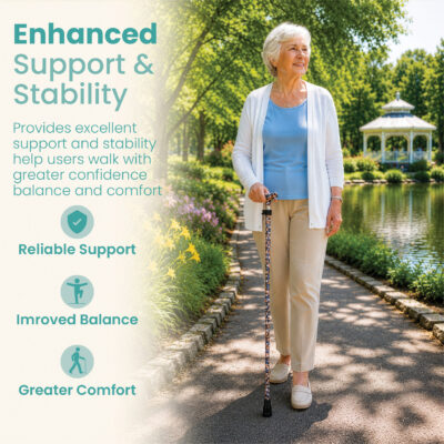 Deluxe Folding Walking Cane