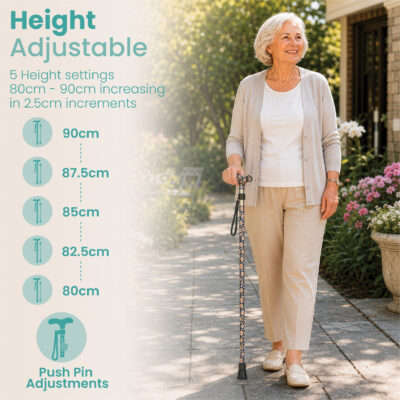 Deluxe Folding Walking Cane