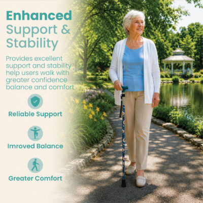 Deluxe Folding Walking Cane