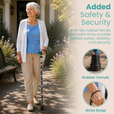 Deluxe Folding Walking Cane