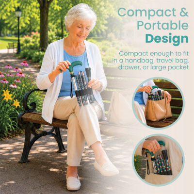 Deluxe Folding Walking Cane