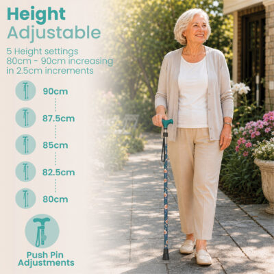 Deluxe Folding Walking Cane