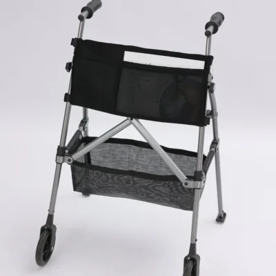 Single-Hand Folding Two-Wheeled Walker