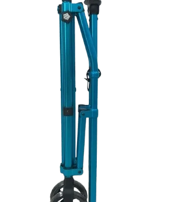 Single-Hand Folding Two-Wheeled Walker
