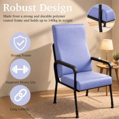 Longfield Lounge Chair (Purple)