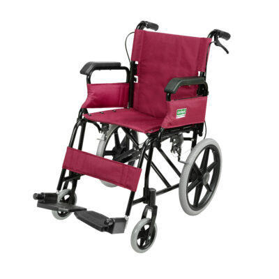 Foldable Attendant Propelled Transport Wheelchair