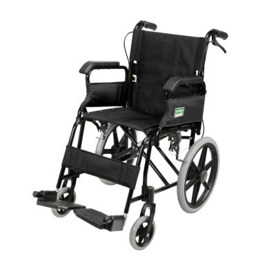 Foldable Attendant Propelled Transport Wheelchair